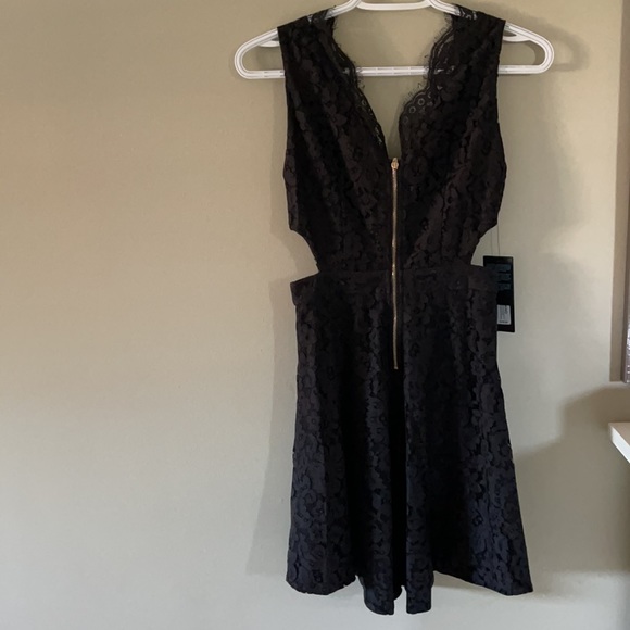 Marciano Mini Black Dress - Picture 2 of 4